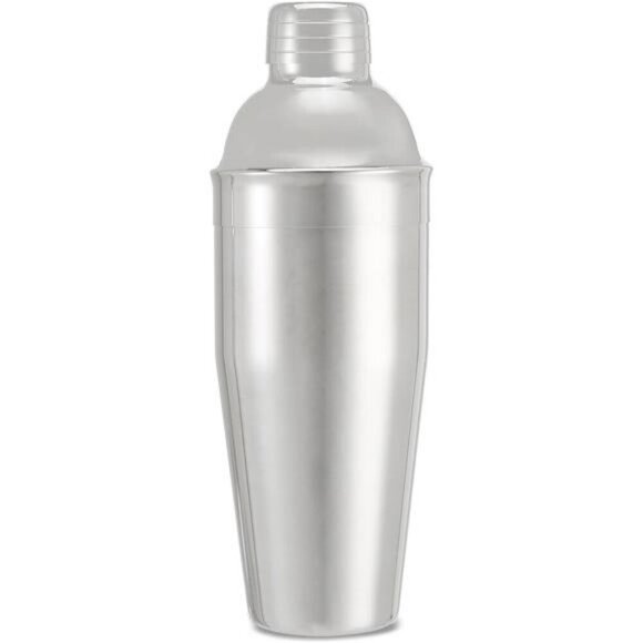 Stainless Steel Bar Tool Set 10 Piece with Cocktail Shaker Bamboo Stand - Picture 3 of 6